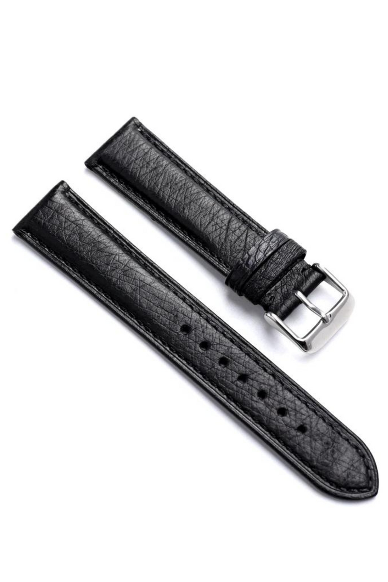 Handmade South African Ostrich Leather Watchband Vintage Men's High Grade Genuine Leather Strap