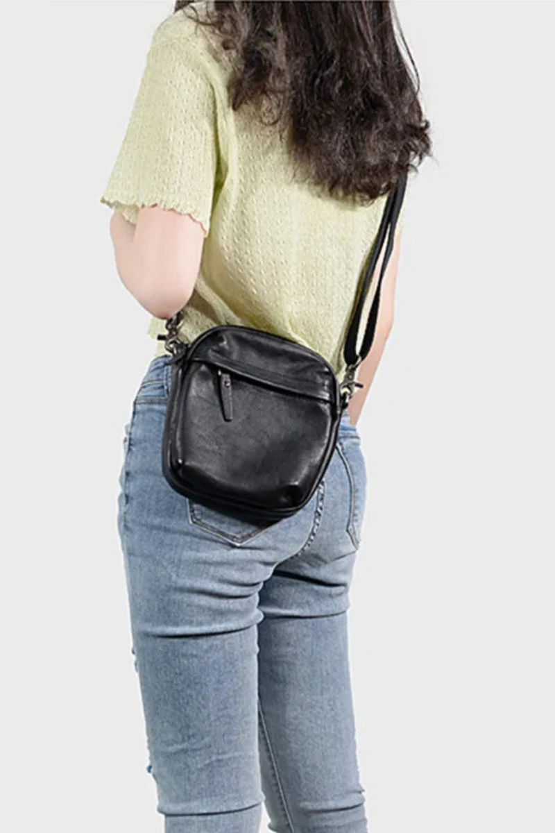 Women's Bag Genuine Leather Small Shoulder Crossbody Bag Female Messenger Bag