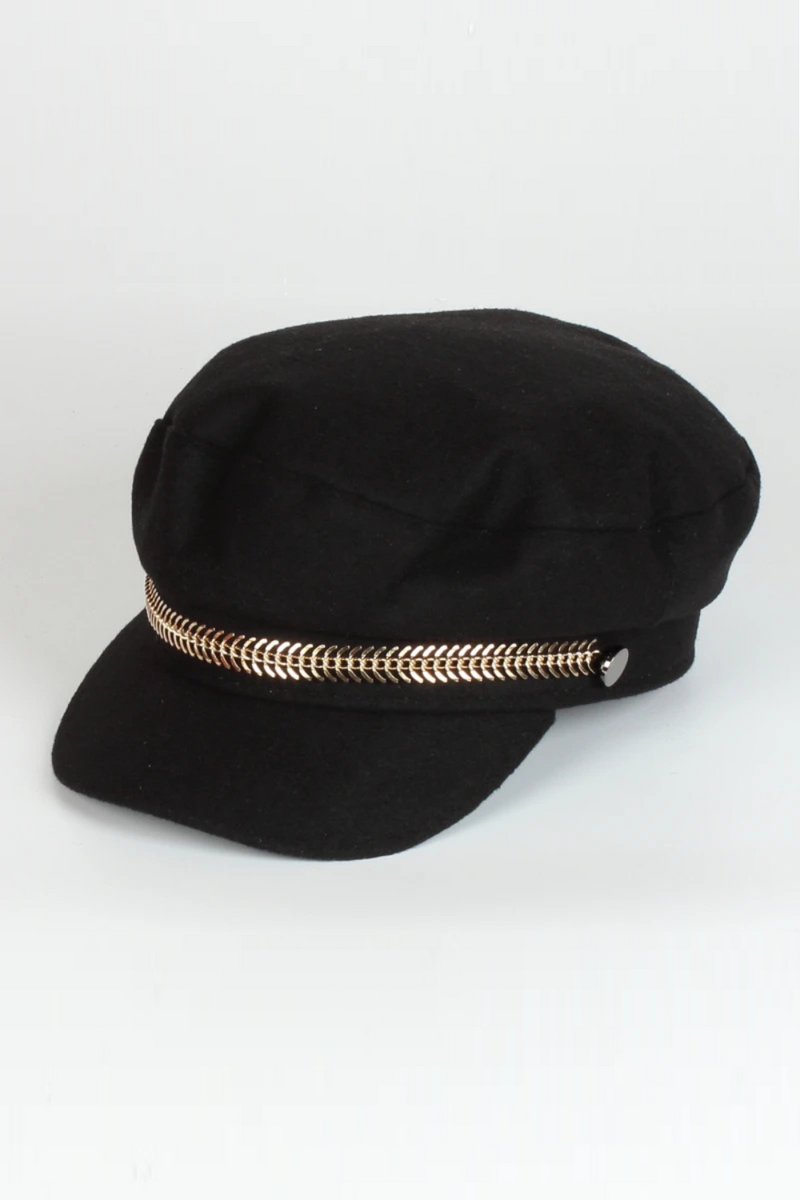 Outdoor Beret Caps hats With Chain