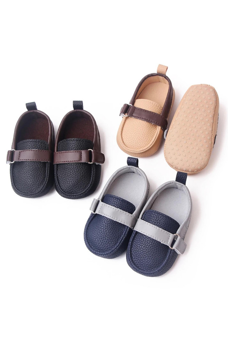 Infant Baby Boys Girls Sneakers Leather Soft Sole Shoes First Walker Shoes