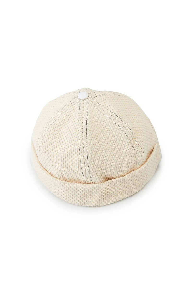 Hat Spring Summer Sailor Cap Casual Style Beanies Hats Unisex Cotton Solid Skullcap