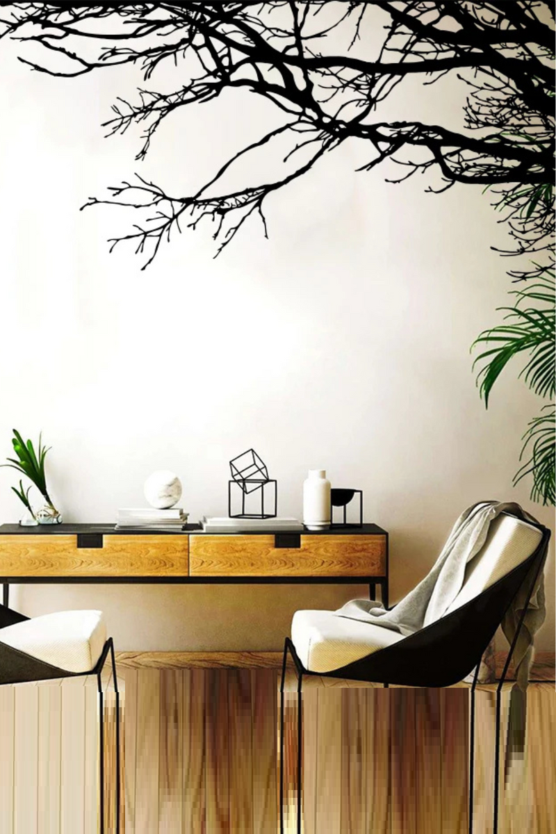 Tree Branch Wall Sticker Kids Room Nature Forest Tree Branch Woodland Wall Decal Bedroom Home Decor