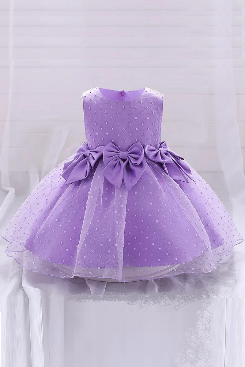 Flower Baby Girl Party Dress For Birthday Princess Christening Gown Infant Clothing Baptism