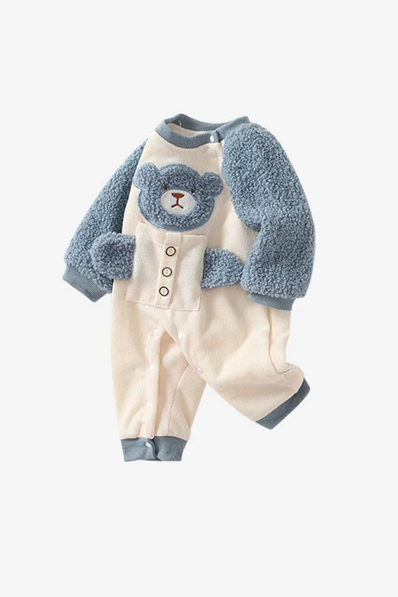 Newborn Infant Baby Boys Girls Romper Winter Playsuit Overalls Babies Jumpsuit Clothing Children Coats