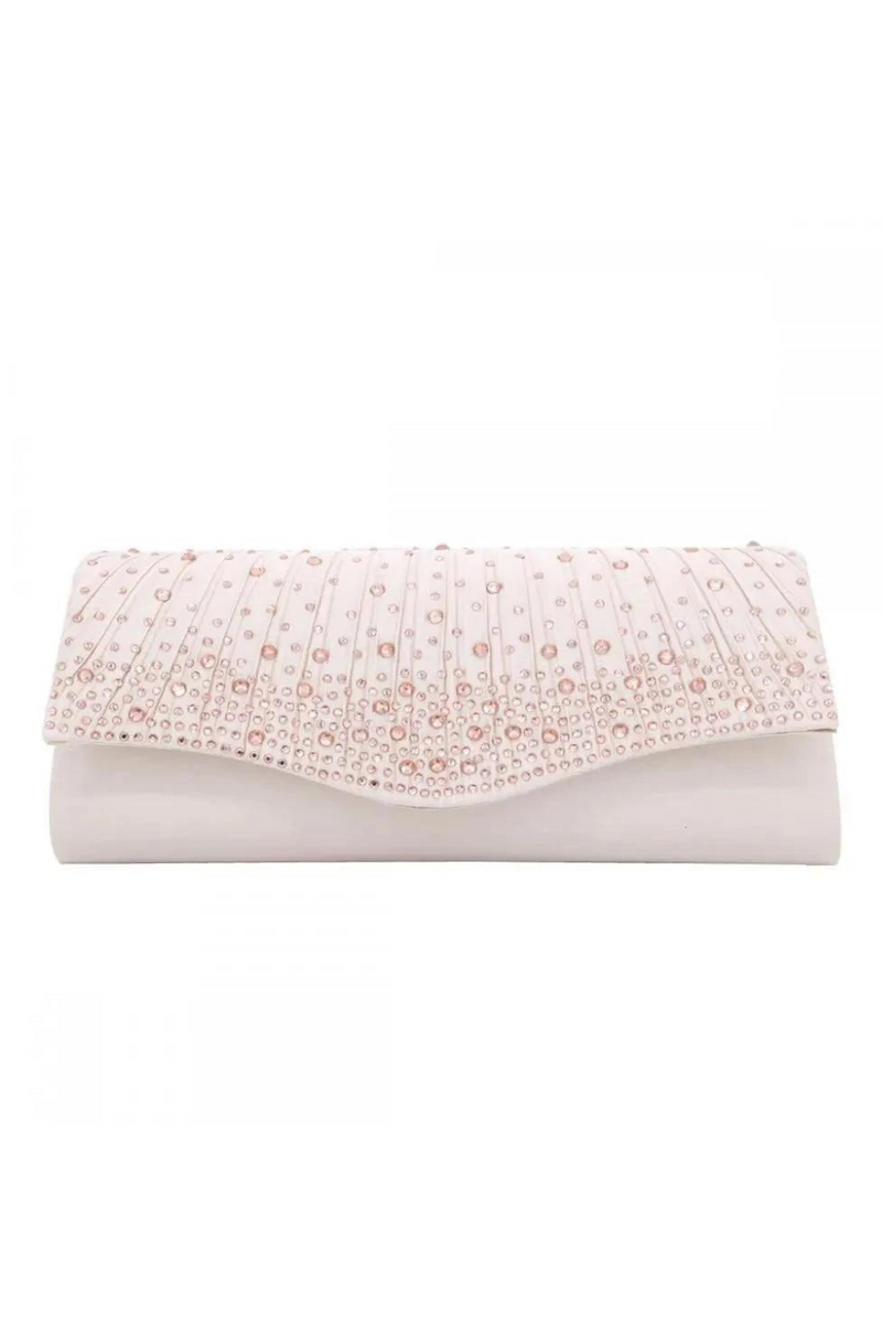 Women Wedding Purse Rhinestone Evening Party Clutch Bag Elegant Handbag