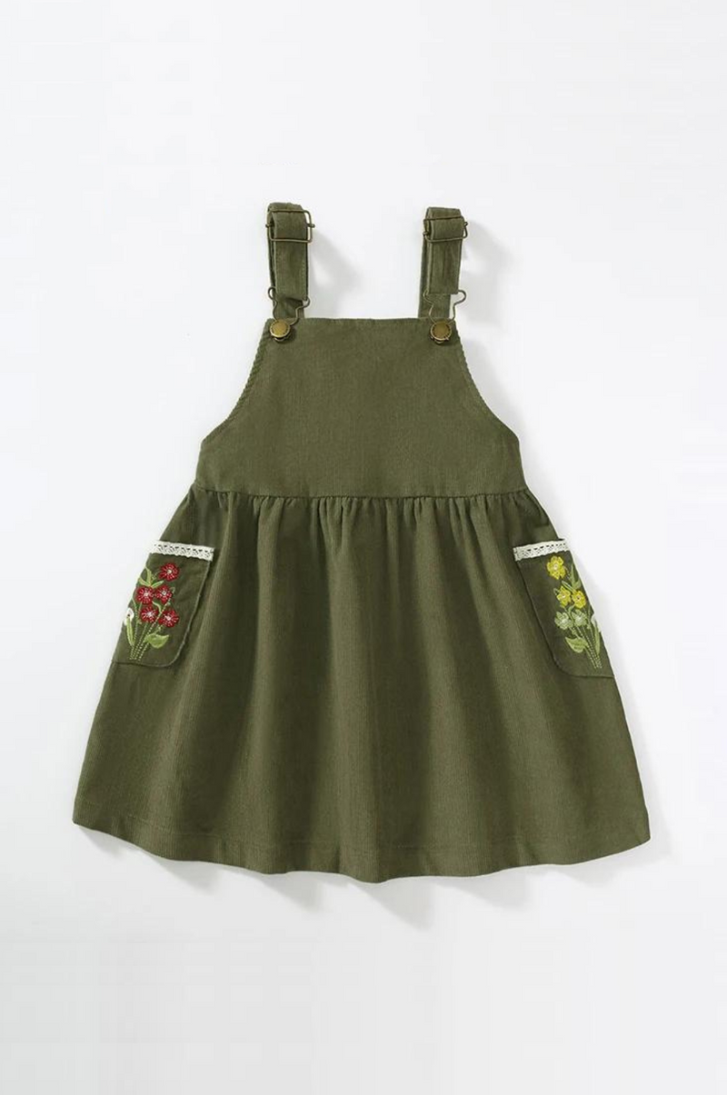 Autumn Costume Children's Clothing kids Clothes Baby Girls Sleeveless Cartoon Flowers Princess Dresses Soft Cotton