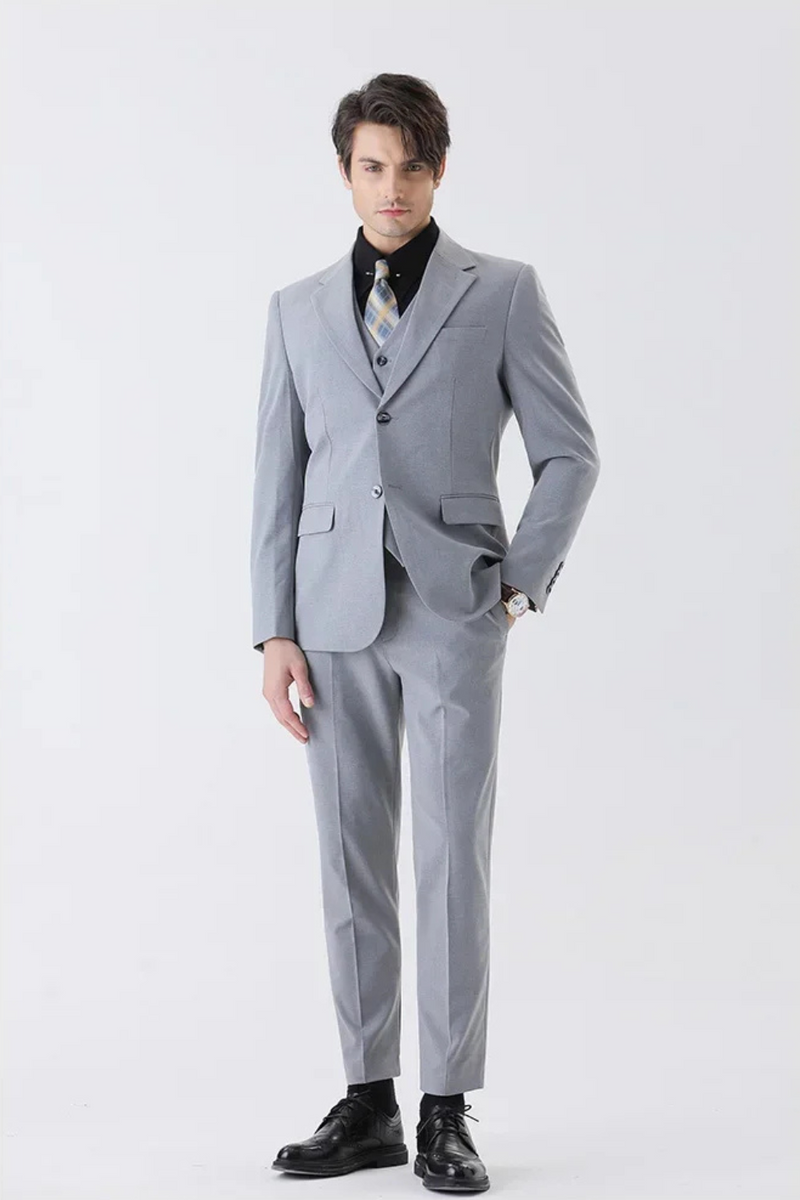 Men's Business Gentleman Casual Slim Professional Suit Elegant Suit