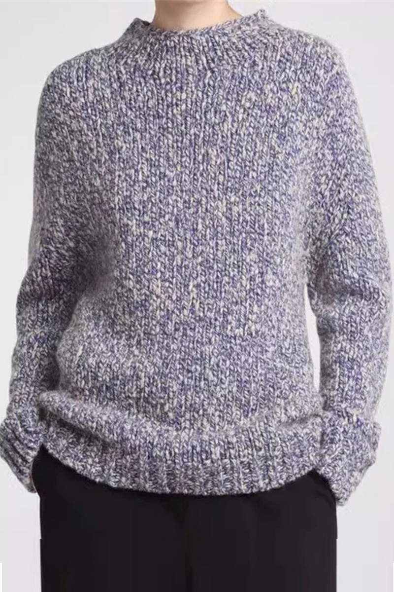 Women's sweater knitted slim women's autumn cashmere blend pullover Knitwear