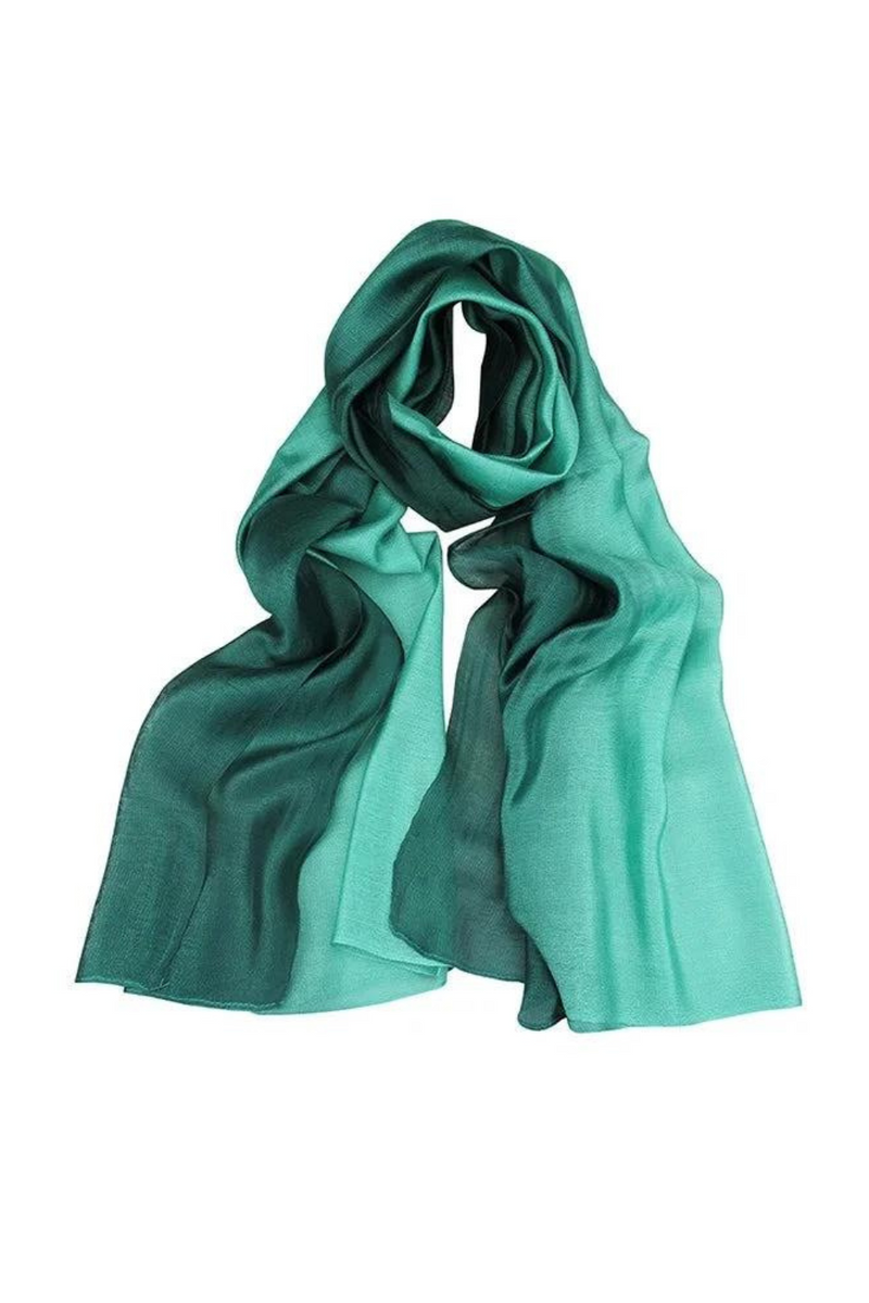 scarf for Women Blend Gradient Modal Stole Ombre Shawl Warm for Female