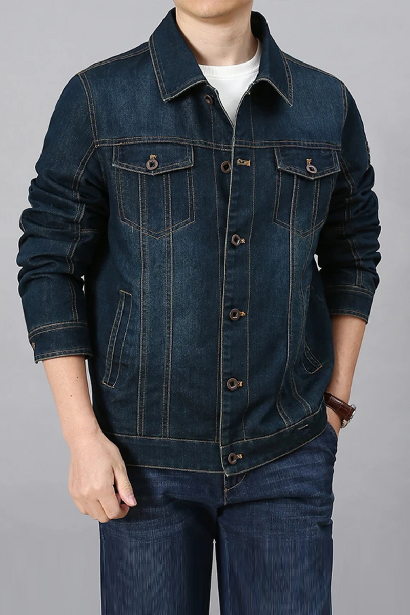 Jeans Coat for Men Denim Jackets Man Cargo Men's Classic Denim Jacket Men Jacket