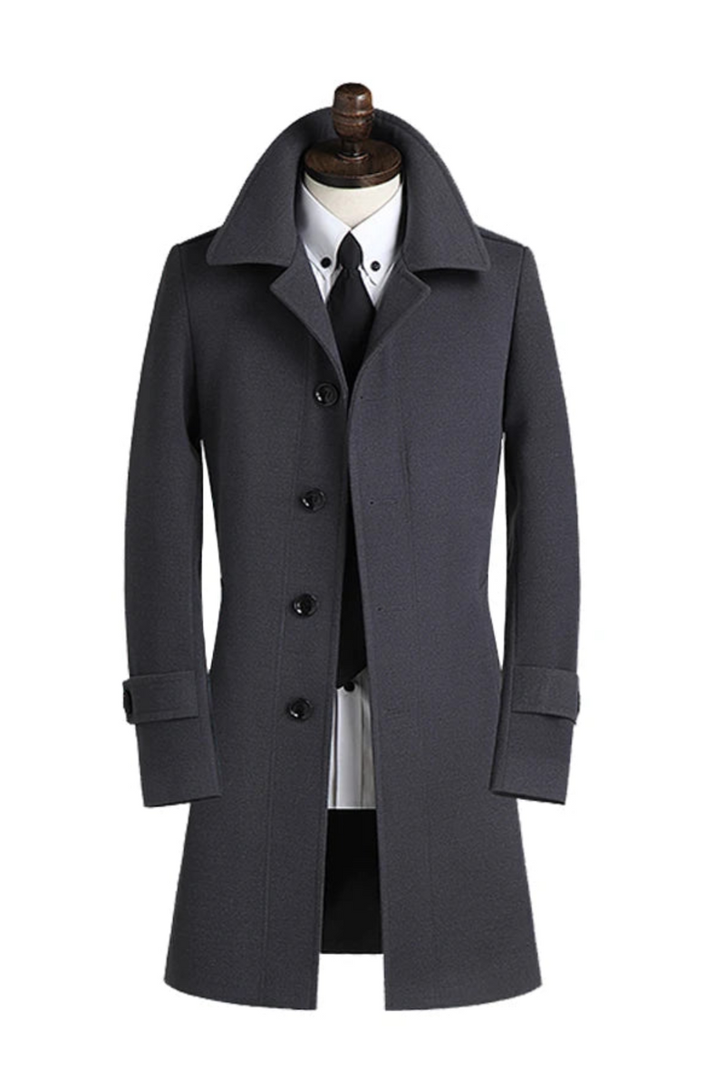 Men Clothing Coats & Jackets Wool & Blends for Men Obese Overcoat Wool Coat