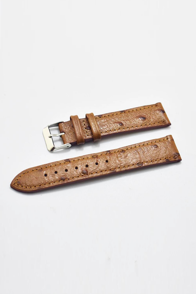 Genuine Leather Watchbands Pattern Band Strap Steel Pin buckle Wrist Belt Bracelet