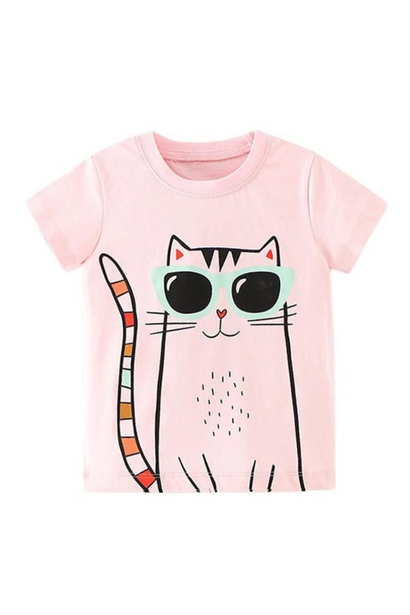 Summer Girls Tshirts Baby Clothes Children's Tees Tops