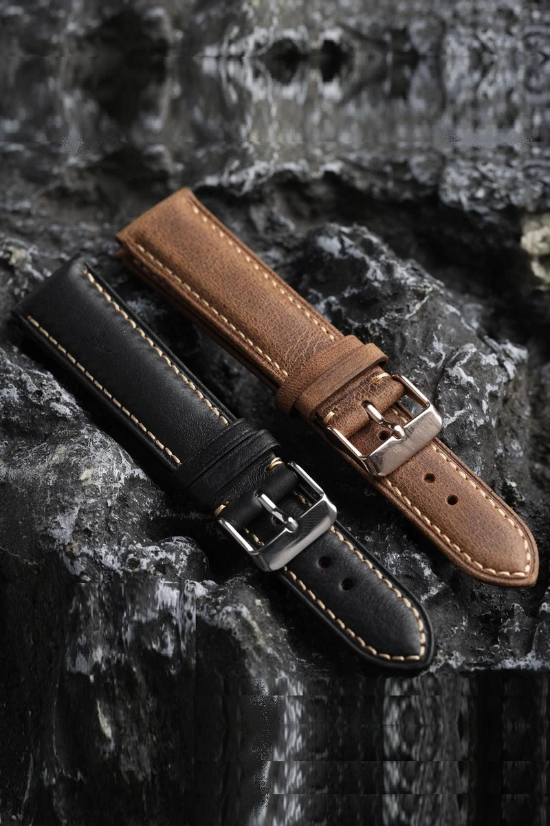 Brushed Vintage Style Bracelet For Men Soft Bracelet Pin Buckle Classic Strap