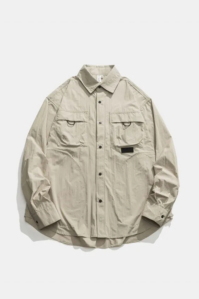 Men Outdoor Quick Dry Casual Cargo Shirt for Men