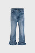 Jeans Men Loose Blue Denim Pants Designer Jeans Trousers