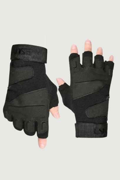 Gloves Slip Resistant Sports Half Finger Gloves Fitness Camping Riding Gloves