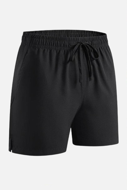 Summer Men Casual Bermuda Beach Running Black Blue Solid Shorts Sport Running Man Pants