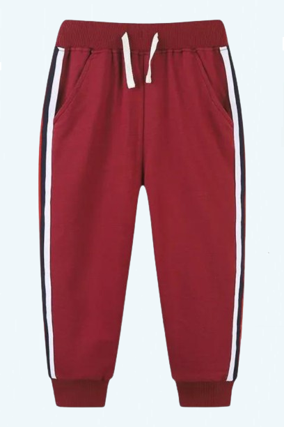 Full Length Boys Girls Sweatpants Drawstring Trousers Baby Clothes Children's Pants