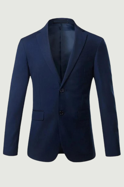 Men's Smart Casual Blazer Formal Business Groom Wedding Dress Show Social Tops Suit Jacket