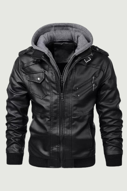 Men's Leather Jackets Autumn Casual Motorcycle Jacket Biker Leather Coats Brand Clothing