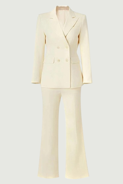 Gentle Classic Gorgeous Blazer Twin Sets Work Wear Lady Suits