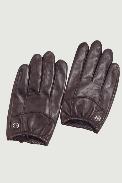 Leather Gloves Men Fall Male Sports Riding Thin Short Mittens Winter