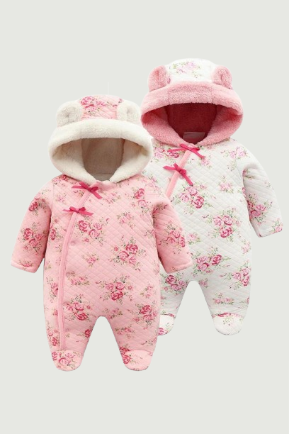 Baby Girl Winter Clothes Cotton Thick New Born Baby Girl Clothes & Rompers Months Girl Baby Birthday Dress In Winter