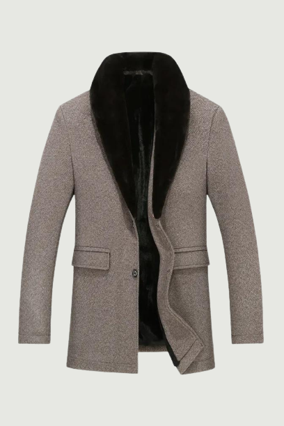 Men Woolen Coat Winter Long Coat Men Winter Jacket Autumn Men Wool Blend Overcoat Trench Coat