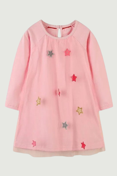 Princess Girls Dresses Autumn Spring Wedding Kids Dresses Long Sleeve Party Kids Birthday Gifts