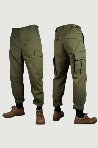 Cargo Pants Paratrooper Uniforms Trousers Army Green