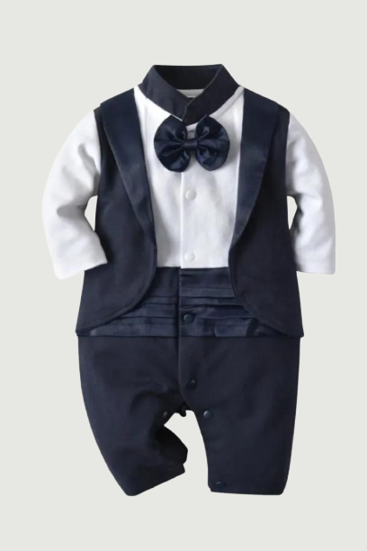 Ceremonial Baby Boy Romper Sleeves Baby Boy's Jumpsuits