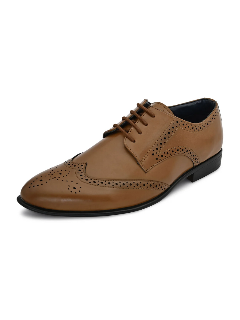 MEN FORMAL DARK BROWN BROGUES