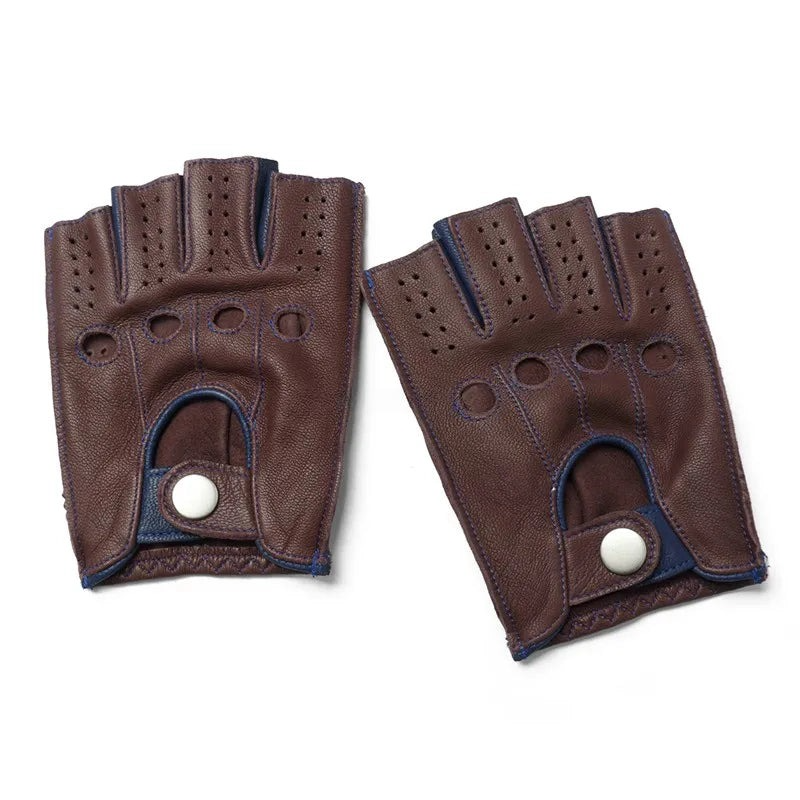 Men Gloves Male Dark Green Breathable