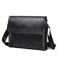 Men Leather Handbag Shoulder Bags Male Business Casual Crossbody Bag Multifunctional Solid Messenger Bag Purse