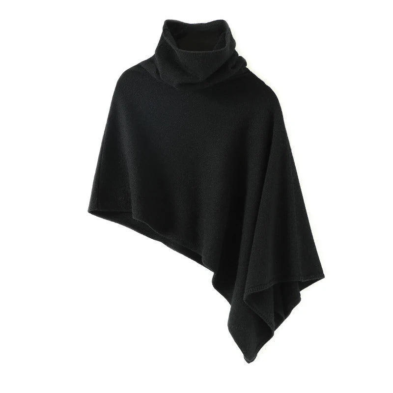 Cashmere Scarf Women Poncho Shawl Luxury Brand collar cloak Winter warm Foulard