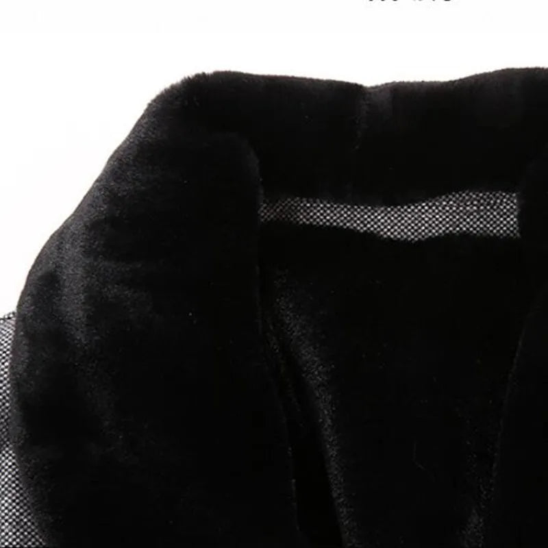 Men Woolen Coat Winter Long Coat Men Winter Jacket Autumn Men Wool Blend Overcoat Trench Coat