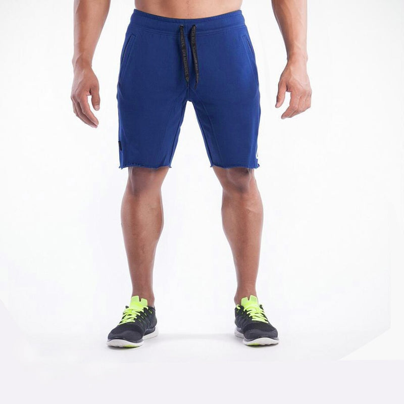 Men Summer Cotton Sports Shorts Absorbing Sweat Breathable Fitness Shorts Loose Running Stretch Shorts