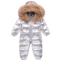 Winter Warm Kids Down Coat Thicken Waterproof Snowsuit Infant Jumpsuit Parka Baby Girl Boys Romper