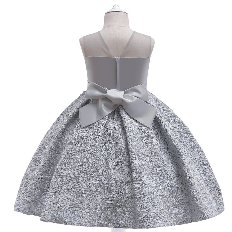 Kids Dresses Girls Skirt Wedding Party Elegant Princess Sleeveless Children Dresses Christmas