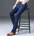 Mens Jeans Casual Men Denim Pants Comfortable Jeans Pants Men Straight Denim Trousers