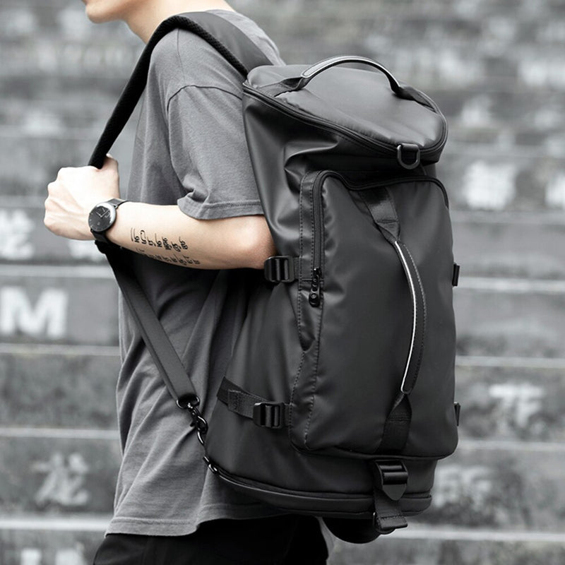 Men Travel Backpack Large Teenager Male Anti thief Bag Laptop Backpack Waterproof Bucket Shoulder Bags