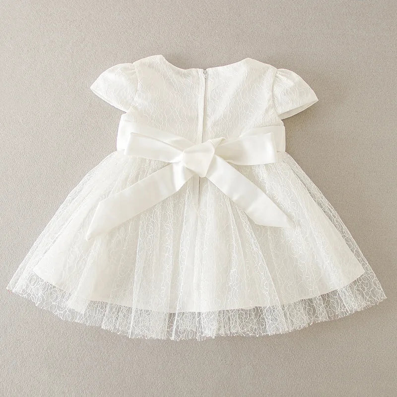 Infant Baby Girl Dresses Girl Christening Dress Baptism Baby Party Dresses