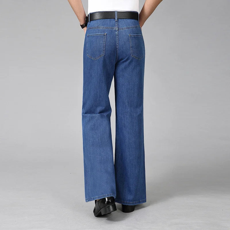 Men Flared Jeans Flared Male Denim Jeans Flared Denim Jeans