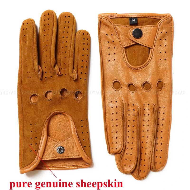 Spring Genuine Leather Glove Men