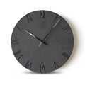 Round Wall Clock Scandinavian Mute Needle Clock Minimalist Room Decor Clocks