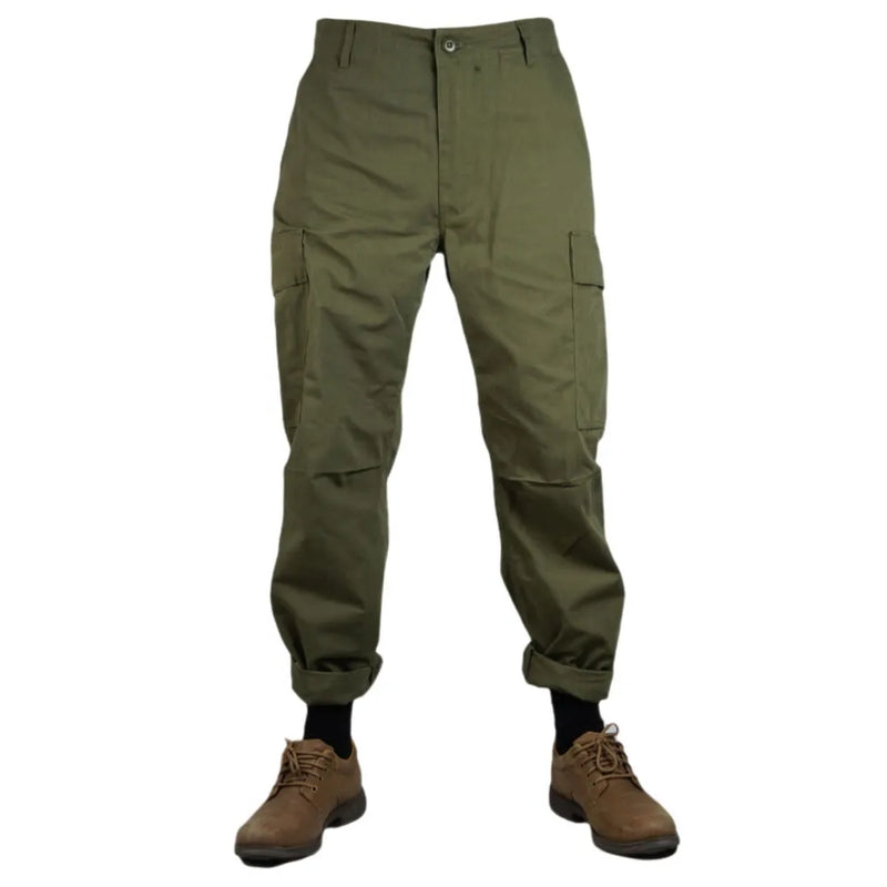 Cargo Pants Paratrooper Uniforms Trousers Army Green