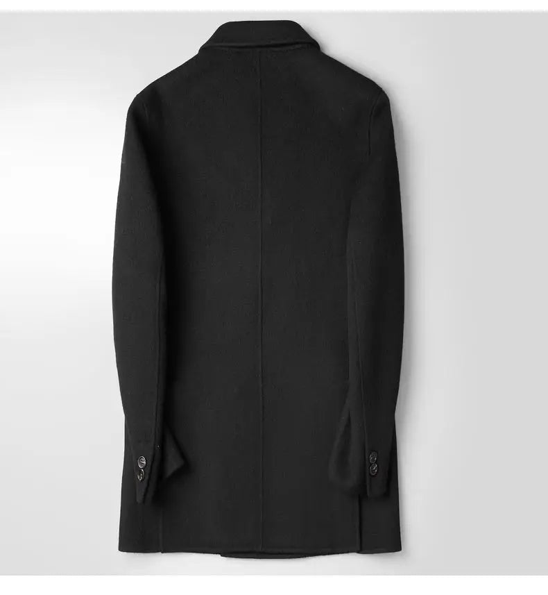 Men's Coat Winter Male Jacket Wool Double side Suit Men Coats and Jacket