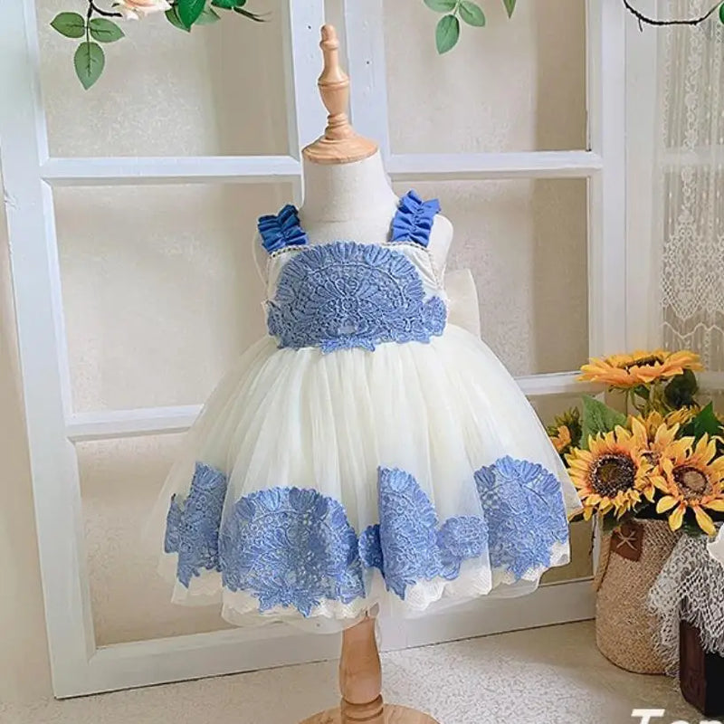 Baby Clothing Ball Gown Lace Easter Princess Dresses For Girl