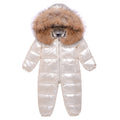 Winter Warm Kids Down Coat Thicken Waterproof Snowsuit Infant Jumpsuit Parka Baby Girl Boys Romper